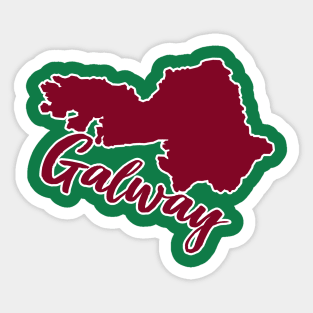 County Galway/Gaillimh Irish Pride Sticker